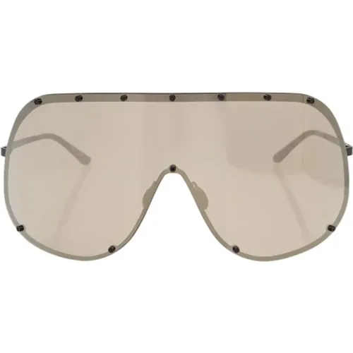 Schild Sonnenbrille , Damen, Größe: ONE Size - Rick Owens - Modalova