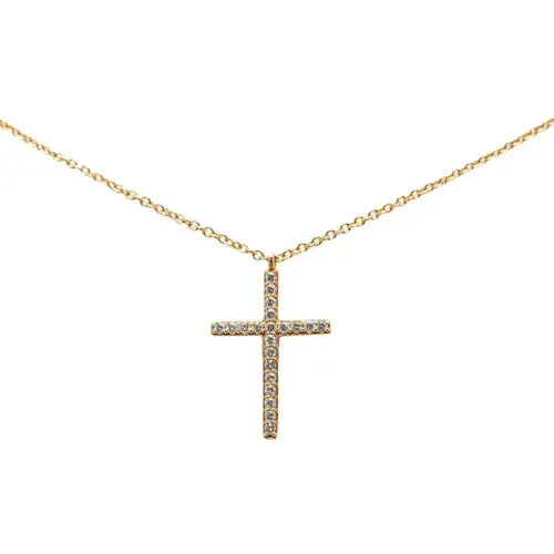 Pre-owned Metal necklaces , female, Sizes: ONE SIZE - Tiffany & Co. Pre-owned - Modalova