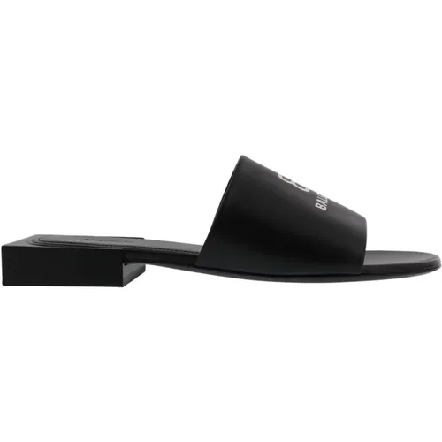Flat Sandals , female, Sizes: 4 UK, 3 UK - Balenciaga - Modalova