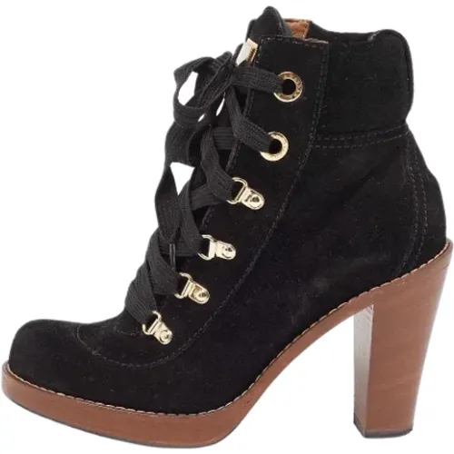 Pre-owned Suede boots , female, Sizes: 5 UK - Dolce & Gabbana Pre-owned - Modalova