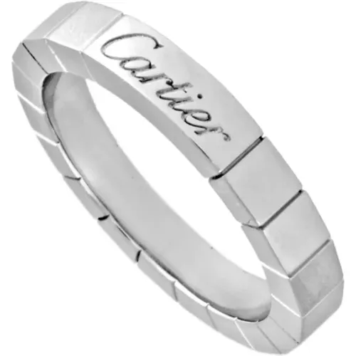 Pre-owned White Gold rings , female, Sizes: ONE SIZE - Cartier Vintage - Modalova