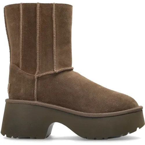 Plateau Schneestiefel Classic Twin Seam New Heights , Damen, Größe: 43 EU - Ugg - Modalova