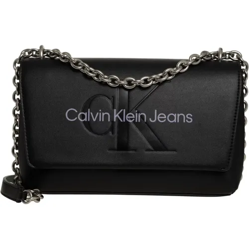 Schultertasche , Damen, Größe: ONE Size - Calvin Klein Jeans - Modalova