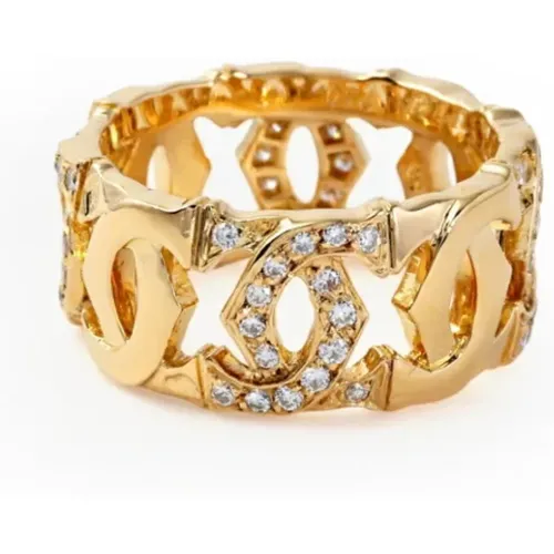 Pre-owned Gold rings , female, Sizes: ONE SIZE - Cartier Vintage - Modalova