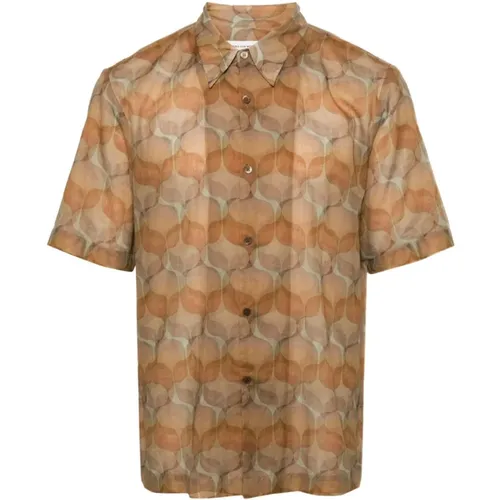 Short Sleeve Shirts , male, Sizes: L, M, XL - Dries Van Noten - Modalova