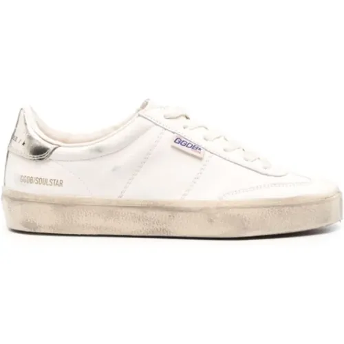 Vintage Leather Sneakers , male, Sizes: 4 UK, 3 UK, 7 UK, 6 UK, 2 UK - Golden Goose - Modalova