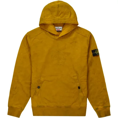 Limited Edition Olive Hoodie 2017 , male, Sizes: L, S, M, XL - Stone Island - Modalova