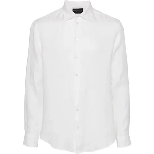 Stylish Shirt for Men , male, Sizes: 2XS, M, S, 2XL, XL, L - Emporio Armani - Modalova