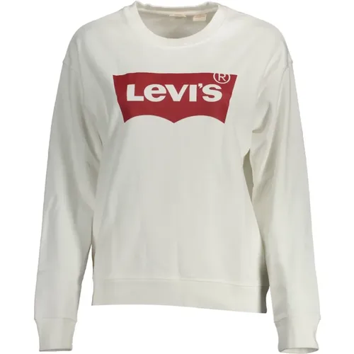 Levi's , Womens Sweatshirt Long Sleeve Print , female, Sizes: L, XS - Levis - Modalova