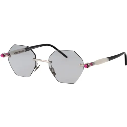 Stylish Sunglasses with Maske P54 , male, Sizes: 51 MM - Kuboraum - Modalova