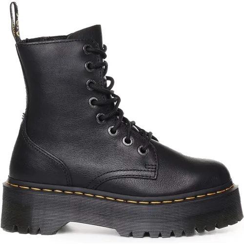 Leather Platform Boots , female, Sizes: 3 UK, 8 UK, 7 UK - Dr. Martens - Modalova