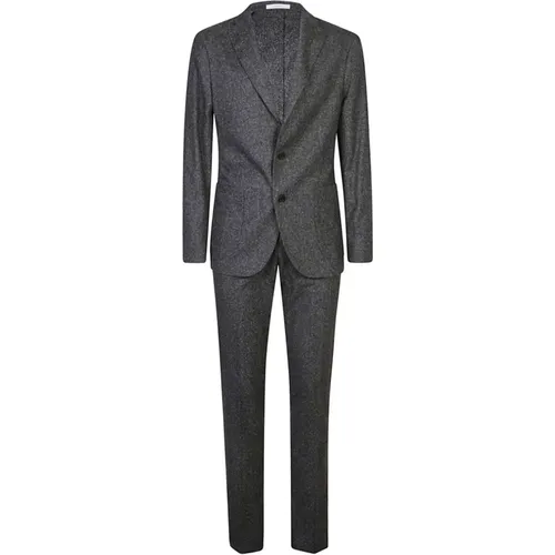 Grey Dress for Men Aw24 , male, Sizes: S, XL, L - Boglioli - Modalova