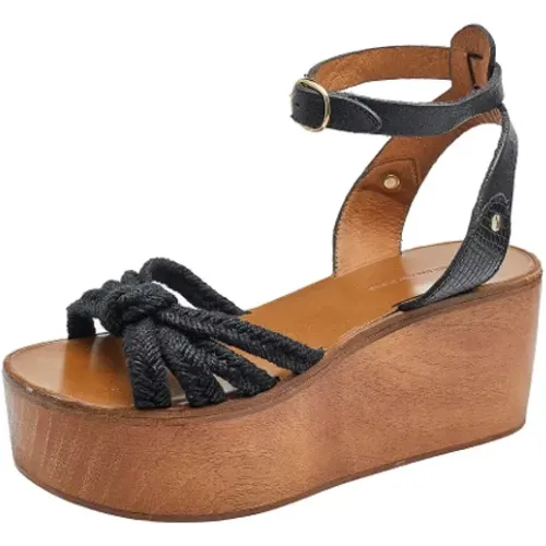 Pre-owned Leder sandals , Damen, Größe: 36 EU - Isabel Marant Pre-owned - Modalova