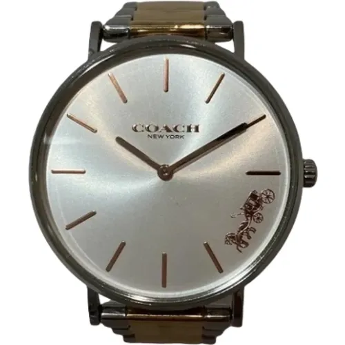 Pre-owned Rostfreier Stahl watches , Damen, Größe: ONE Size - Coach Pre-owned - Modalova