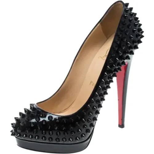 Pre-owned Leather heels , female, Sizes: 4 1/2 UK - Christian Louboutin Pre-owned - Modalova