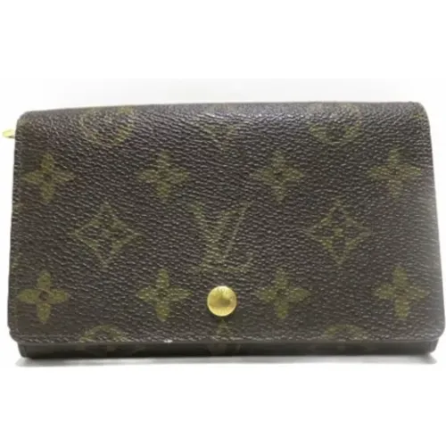 Pre-owned Canvas wallets , female, Sizes: ONE SIZE - Louis Vuitton Vintage - Modalova