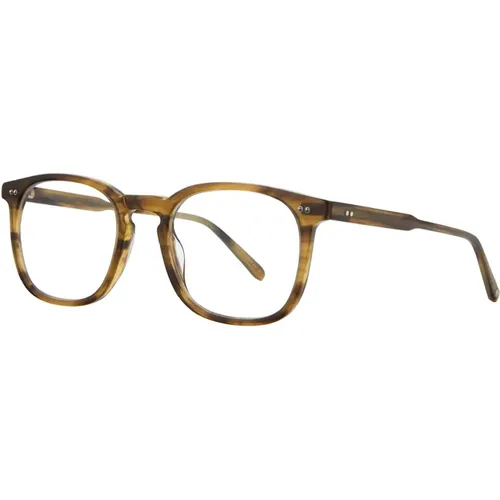 Ruskin Army Tortoise Eyewear Frames , unisex, Sizes: 48 MM - Garrett Leight - Modalova