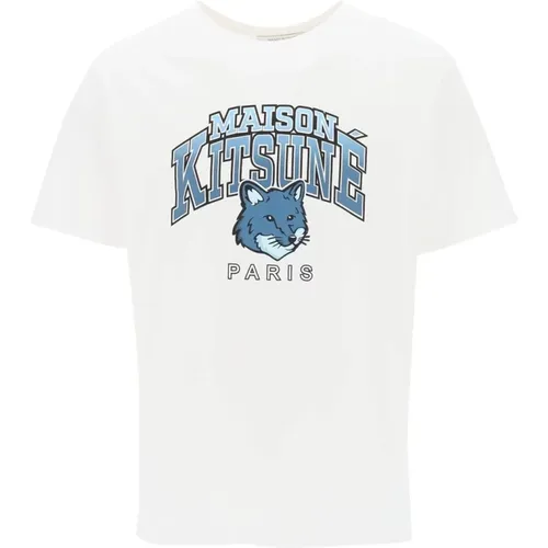 Sweatshirt T-Shirt Kombi - Maison Kitsuné - Modalova