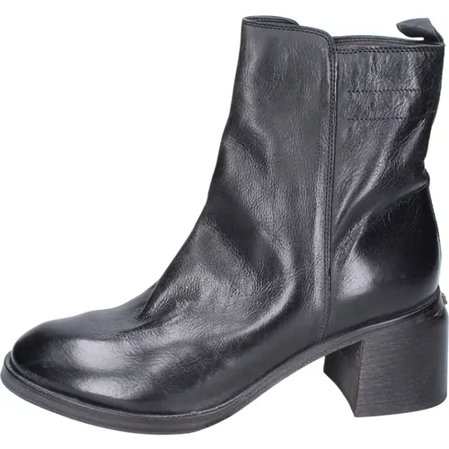 Vintage Leather Ankle Boots for Women , female, Sizes: 6 UK - Moma - Modalova