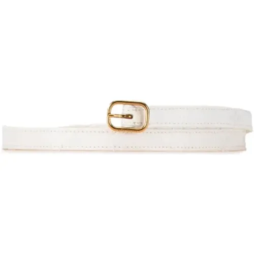 Pre-owned Canvas belts , female, Sizes: ONE SIZE - Louis Vuitton Vintage - Modalova