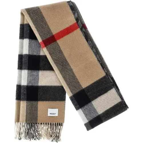 Pre-owned Wool scarves , male, Sizes: ONE SIZE - Burberry Vintage - Modalova
