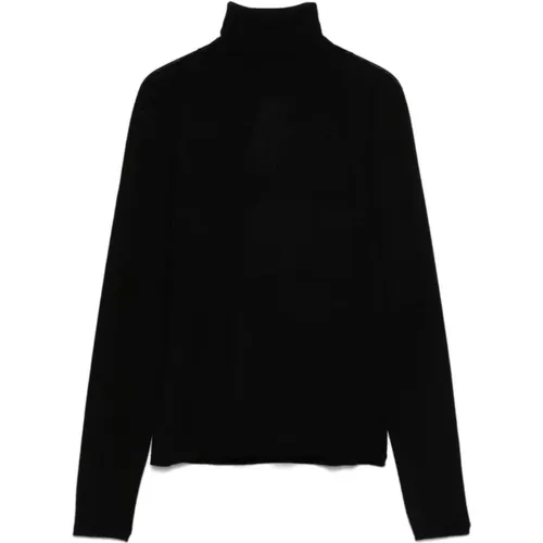 Schwarzer Kaschmir Pullover Damenmode , Damen, Größe: M - Max Mara - Modalova