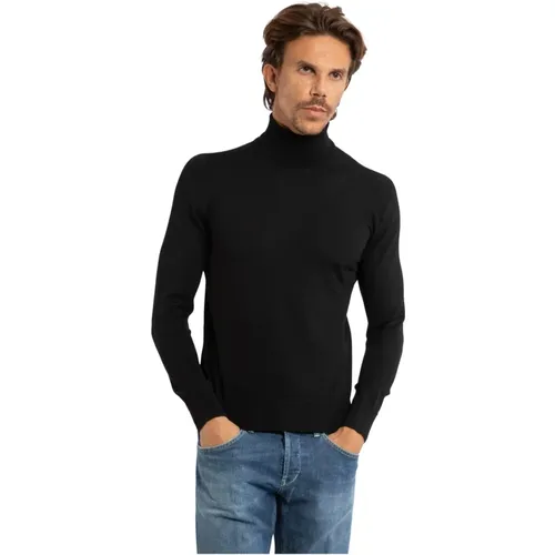 Wool Turtleneck Sweater , male, Sizes: M, XL, L - Gran Sasso - Modalova