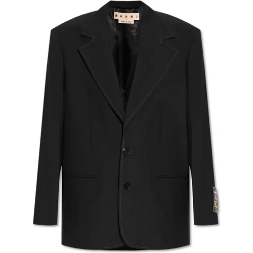 Blazer mit offenen Revers Marni - Marni - Modalova