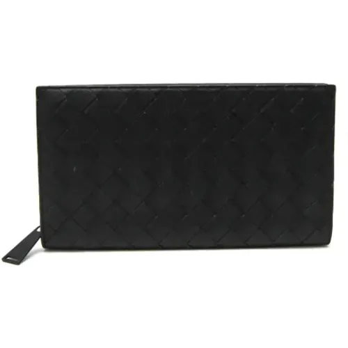 Pre-owned Leather wallets , female, Sizes: ONE SIZE - Bottega Veneta Vintage - Modalova