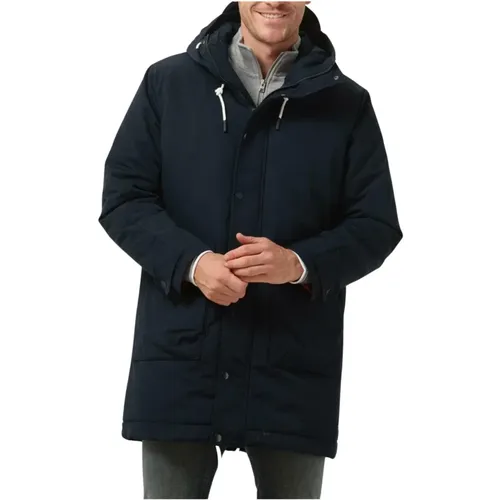 Blaue Parka Jacke für Herren - Selected Homme - Modalova