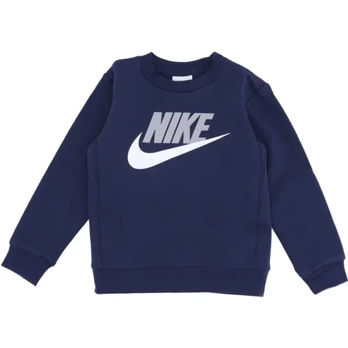 Kinder Fleece Crewneck Sweatshirt Midnight Navy - Nike - Modalova
