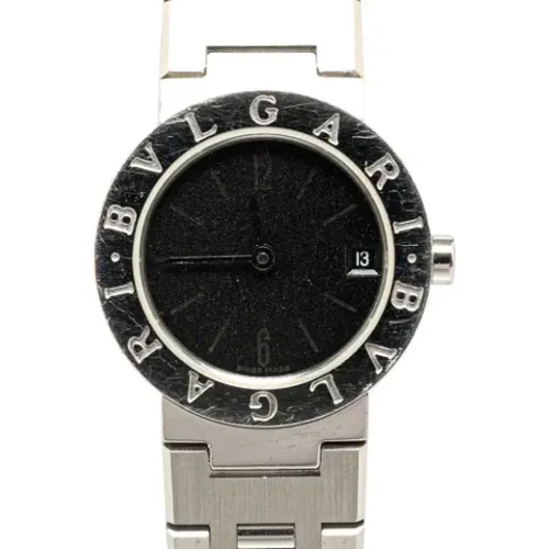 Pre-owned Stainless Steel watches , female, Sizes: ONE SIZE - Bvlgari Vintage - Modalova