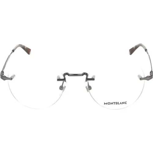 Stylish Eyeglasses Mb0268O , male, Sizes: 52 MM - Montblanc - Modalova