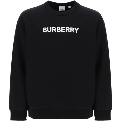 Sweatshirt mit Puff-Logo-Print , Herren, Größe: S - Burberry - Modalova