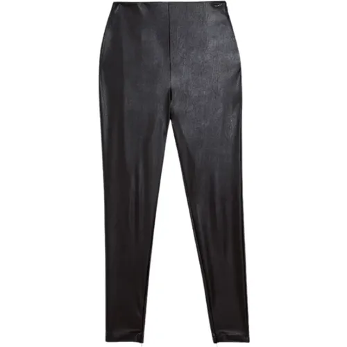 Coated Grey Skinny Pants , female, Sizes: M, XS - Liu Jo - Modalova