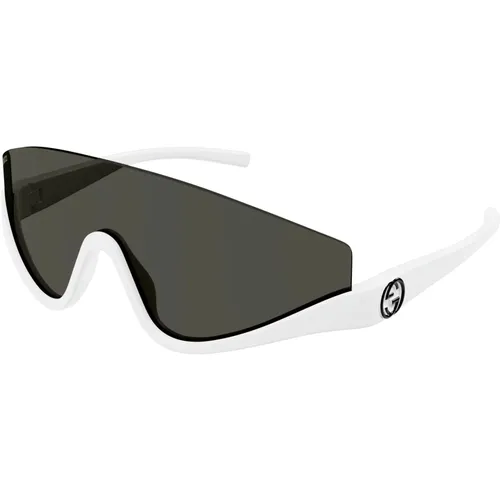 Sportliche Wraparound Sonnenbrille Gg1650S 007 , Damen, Größe: ONE Size - Gucci - Modalova