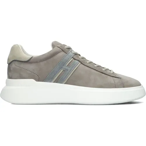 Herren Wildleder Low Top Sneakers , Herren, Größe: 43 EU - Hogan - Modalova