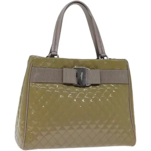 Pre-owned Fabric handbags , female, Sizes: ONE SIZE - Salvatore Ferragamo Pre-owned - Modalova