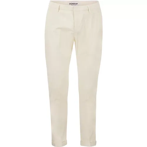 Trousers , male, Sizes: W35, W32 - Dondup - Modalova