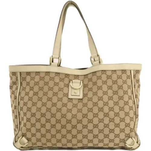 Pre-owned Canvas totes , female, Sizes: ONE SIZE - Gucci Vintage - Modalova