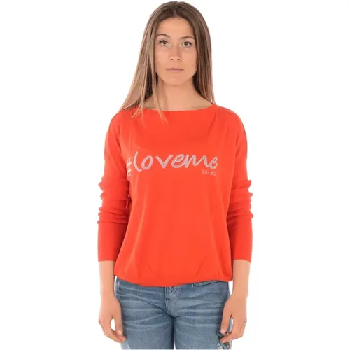 Sweatshirts , Damen, Größe: M - Liu Jo - Modalova