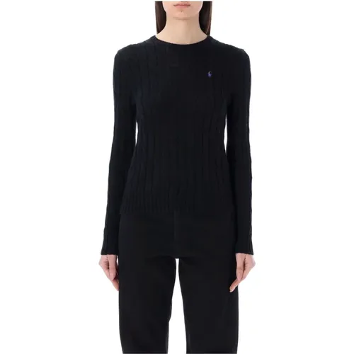 Cable-Knit Cotton Sweater , female, Sizes: S, XL - Ralph Lauren - Modalova