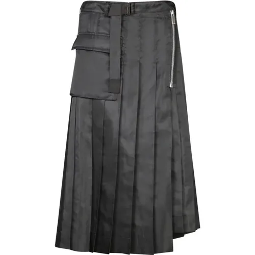 Skirts for Women Aw24 , female, Sizes: M, S - Sacai - Modalova