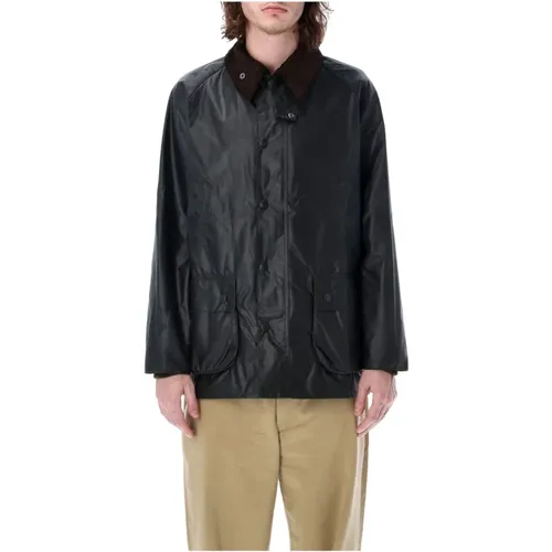 Sage Bedale Wax Jacket Outerwear , male, Sizes: L, 2XL - Barbour - Modalova
