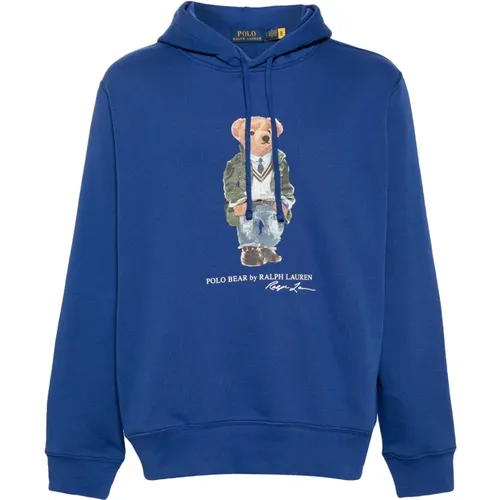 Blaue Casual Langarm Sweatshirt - Polo Ralph Lauren - Modalova