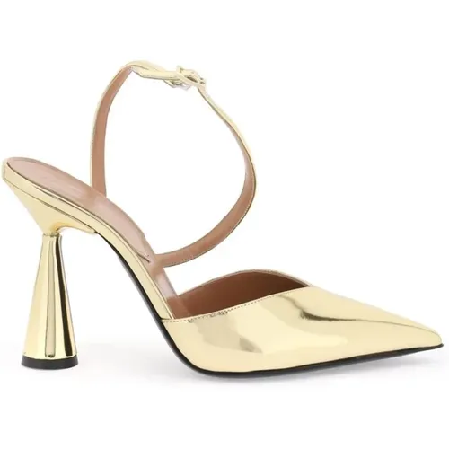 Arya Slingback Pumps with Signature Heel , female, Sizes: 5 UK, 3 UK, 4 UK - D'Accori - Modalova