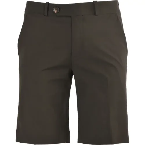 Grüne Micro Chino Shorts , Herren, Größe: L - RRD - Modalova