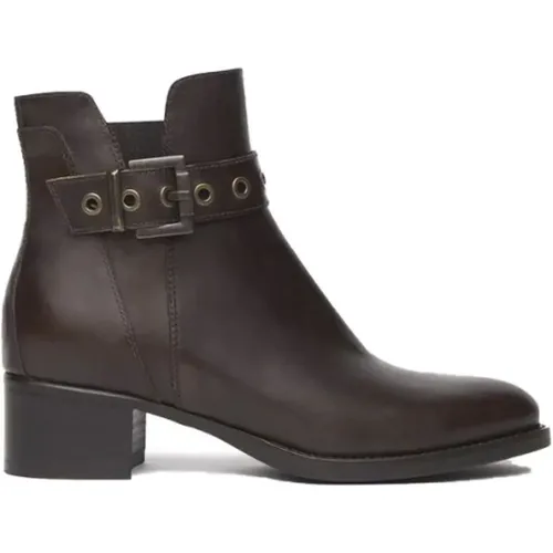 Stylish Ankle Boots , female, Sizes: 3 UK - Nerogiardini - Modalova