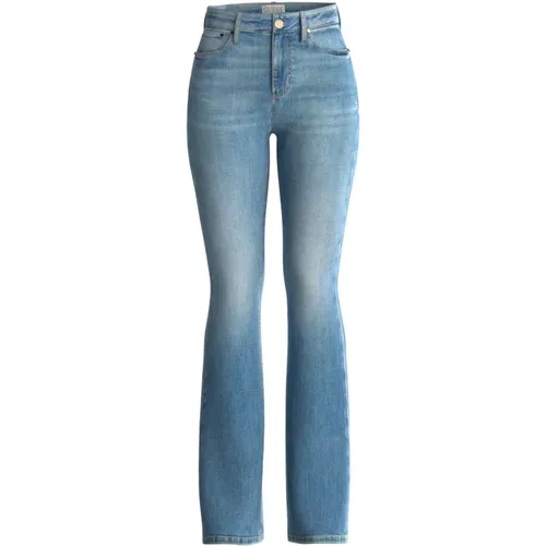 Flared Jeans , female, Sizes: W27, W28, W29, W30 - Guess - Modalova