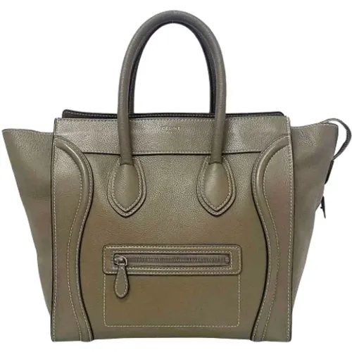 Pre-owned Leather celine-bags , female, Sizes: ONE SIZE - Celine Vintage - Modalova